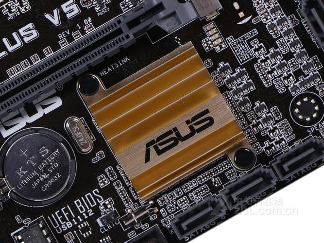 Close-up of motherboard details and packaging