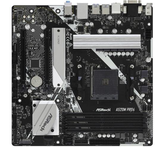 主板散热与供电模块特写