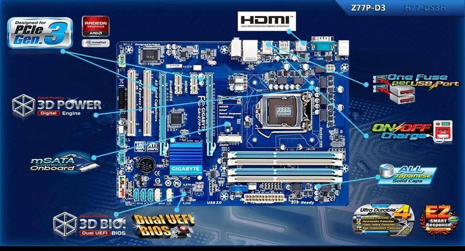 主板供电与散热片细节