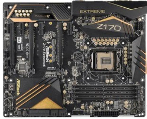 华擎Z170极限玩家6 PCB细节特写