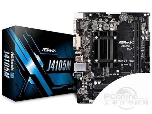 Micro ATX主板电路板细节