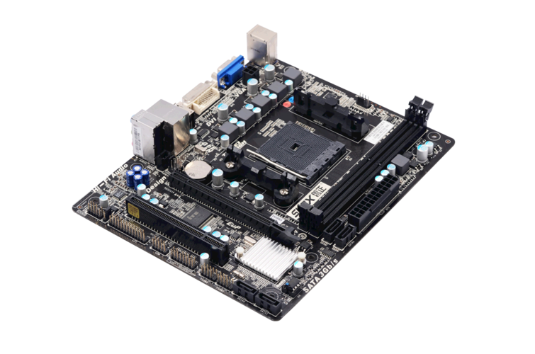 Motherboard VRM heatsink and cooling