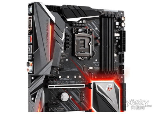 主板银色散热片功耗散热设计