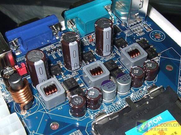 Classic Intel chipset motherboard layout