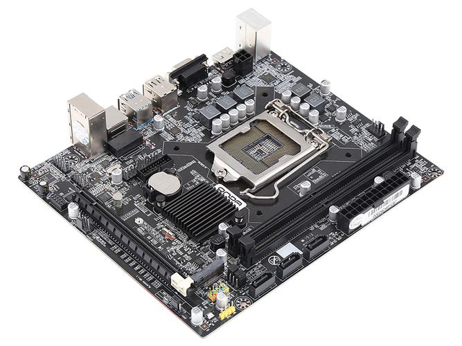 绿色电路主板细节特写