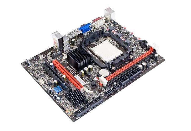 电脑主板电路板细节