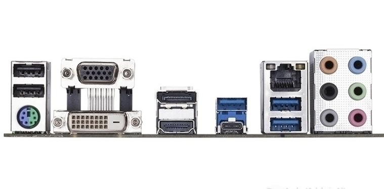 技嘉主板电路板细节