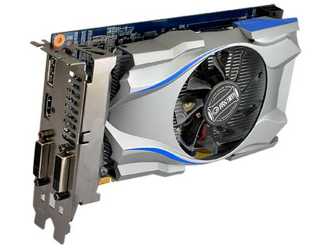 显卡散热风扇细节