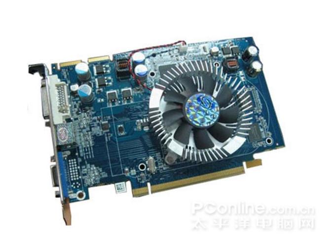 Graphics card in benchmark testing setup