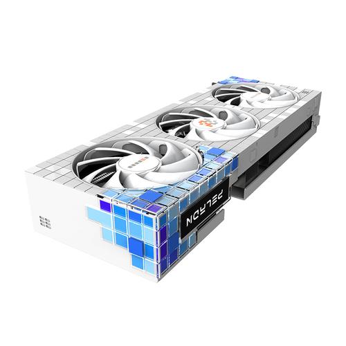 Close-up of AMD Radeon graphics card hardware