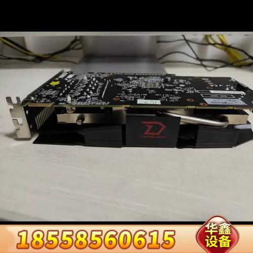 Close-up of graphics card on table highlighting exterior details