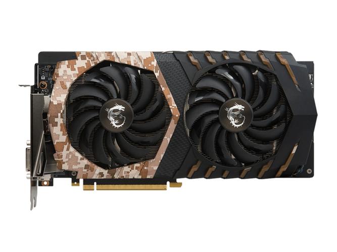 微星 GeForce GTX 1060 CAMO SQUAD 6G 深度评测：军迷专属迷彩主流显卡