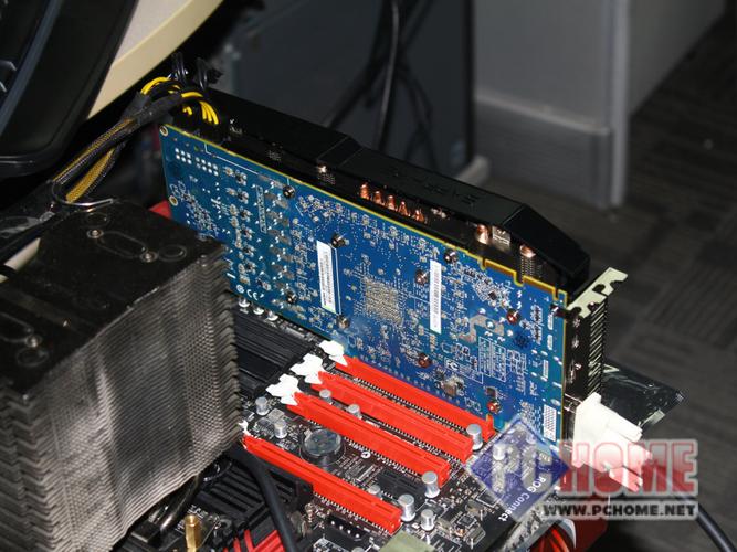 Graphics card in benchmark testing