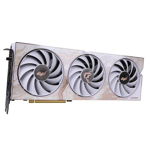 RTX 4060 Ti 三风扇散热系统特写