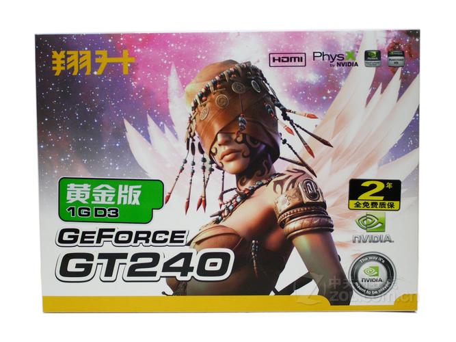 Graphics card technical specifications view