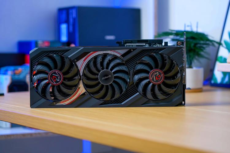 Gaming graphics card in benchmark setup