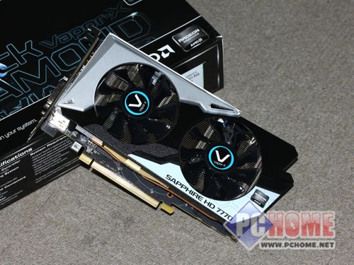 Graphics card cooling system with fan and heatsink
