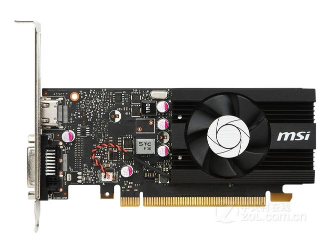 小型机箱内安装的被动散热显卡