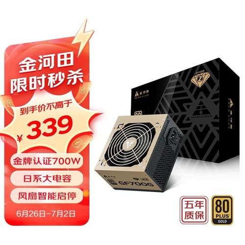 电脑电源风扇与接口规格展示