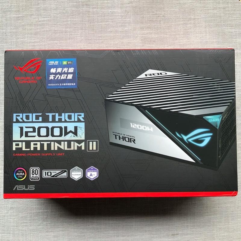 华硕 ROG Thor 1200P2 Gaming 评测：1600W 白金牌旗舰电源，ROG 顶级散热与静音体验