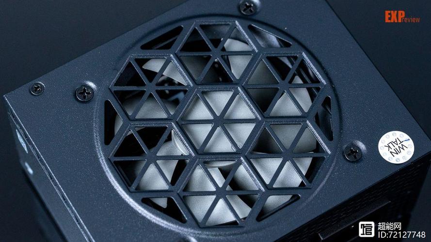 Power supply cooling vents and fan design