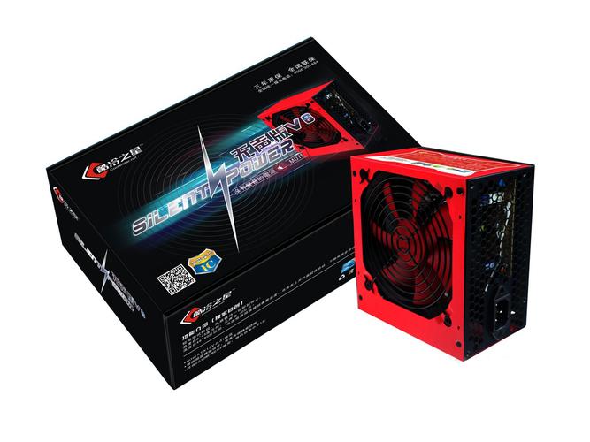 电脑电源单元风扇与电路板