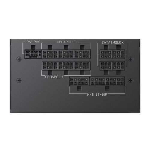 GALAXY GS850 modular power supply unit close-up