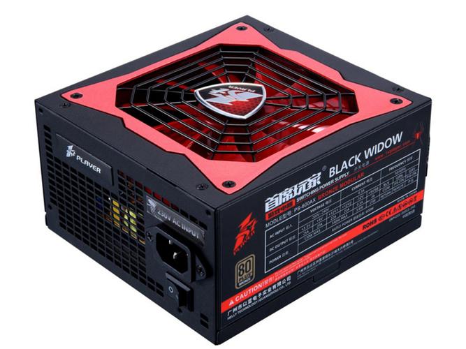 Computer power supply unit internal view