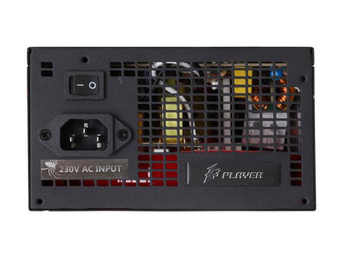 Modular PSU with connected cables and connectors