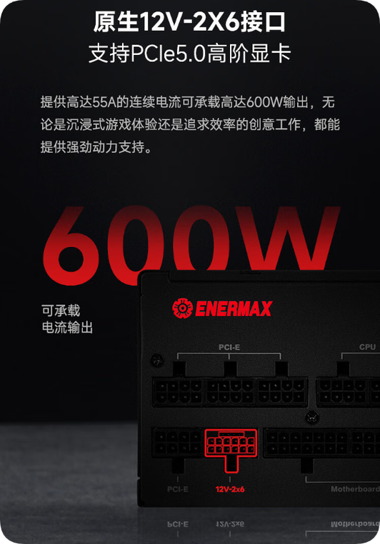 电源接口和规格细节展示