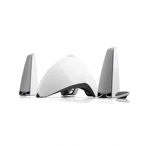 漫步者E3360BT 2.1声道蓝牙音箱深度评测:64W低音炮带来震撼桌面音效