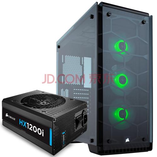 高端 PC 电源安装在机箱内