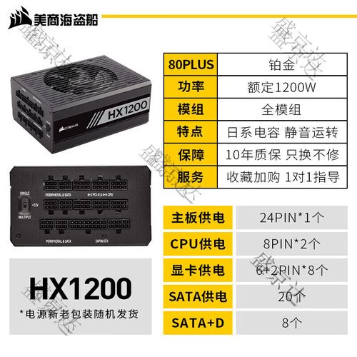 专业电脑硬件配置与电源选择