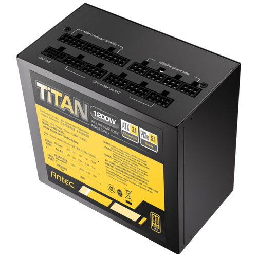 Power supply cables and interfaces close-up