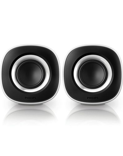 桌面音响播放音乐环境