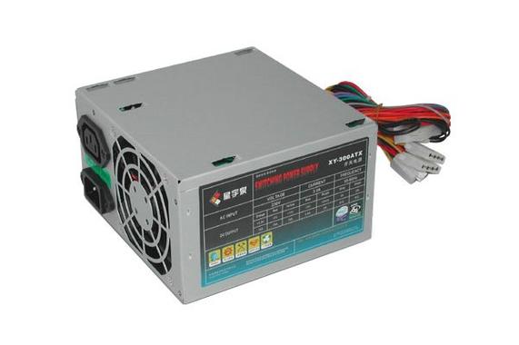 电脑电源安装在机箱内部