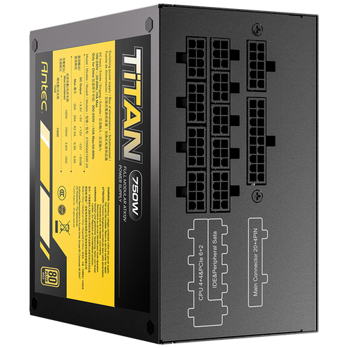 电脑电源硬件组件展示