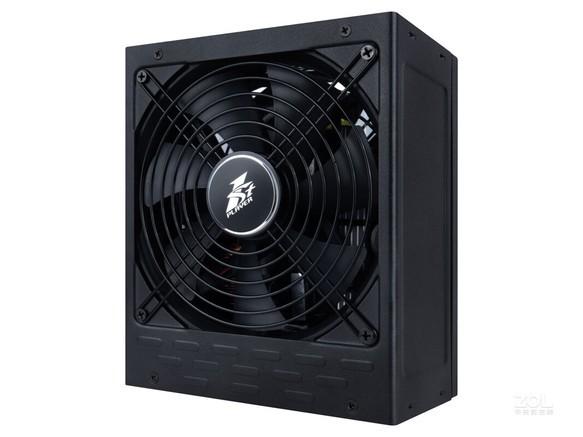 PC电源单元正面与风扇特写