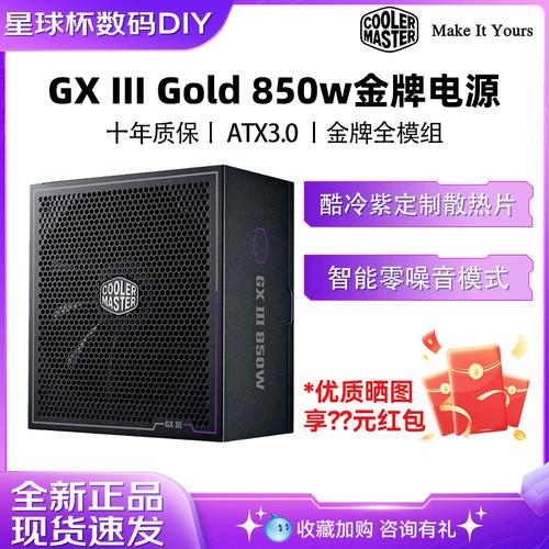 Complete PC build with power supply