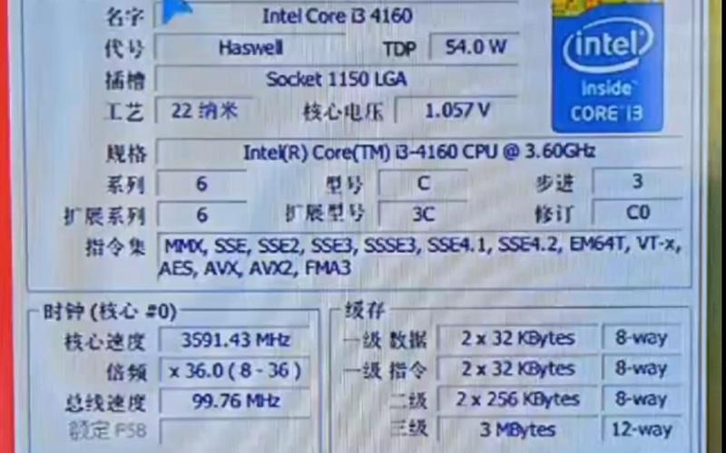 Intel 酷睿 i3-4160T 评测：低功耗 Haswell 双核 CPU 的办公节能选择