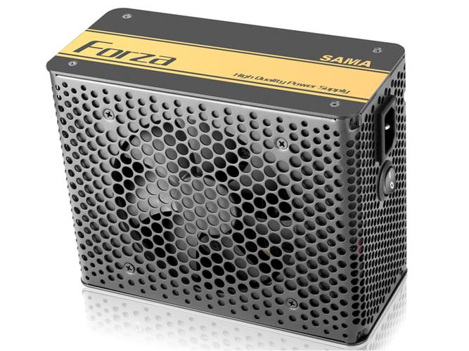 PC hardware performance testing setup with power supply