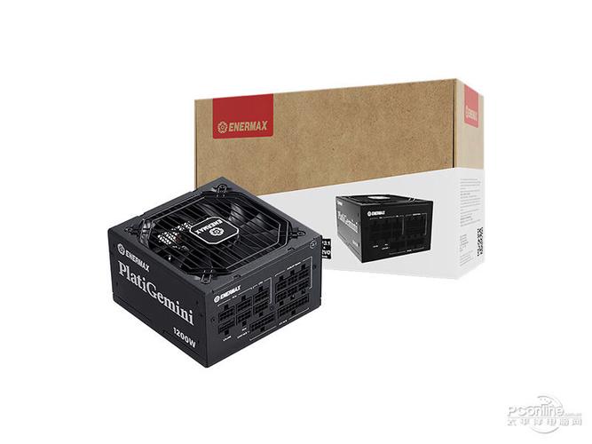 高端电脑电源单元特写