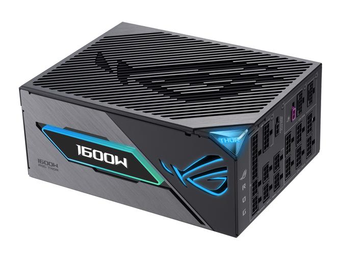 黑色全模组电源与线材细节展示