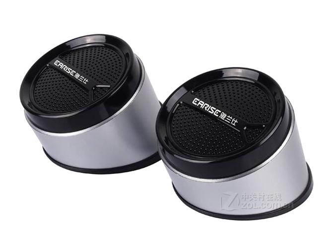 Compact speaker on desk