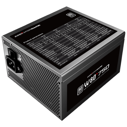 游戏悍将W80+750 750W电源评测：白牌入门级大功率性价比之选