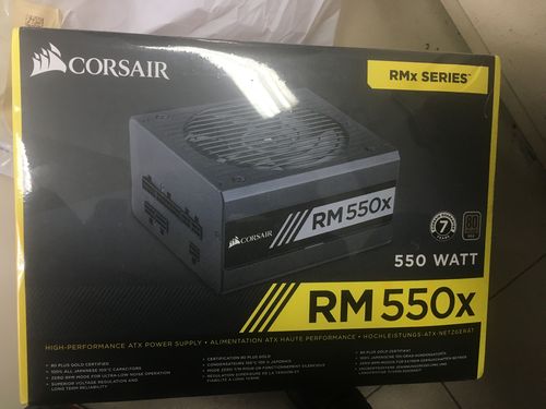 Corsair RM550 主机电源安装建议