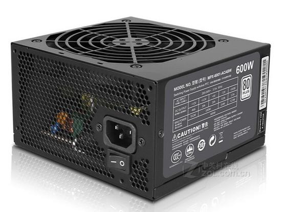 黑色电源单元与线缆