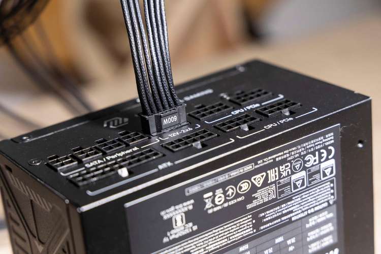 Modular PC PSU cables and connectors