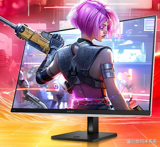 Professional workspace with high-end monitor