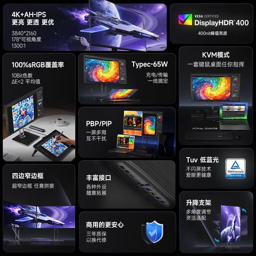 现代办公显示器人体工学支架细节